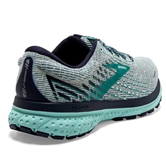 Brooks Ghost 13 Women’s Running Shoe in Grey/Navy/Parasailing - Size 9.5 - Picture 14 of 15